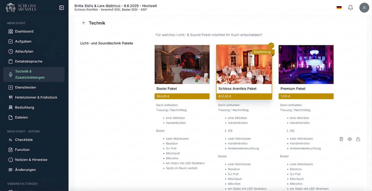 beevent Technikabsprache – Mikrofone und Equipment