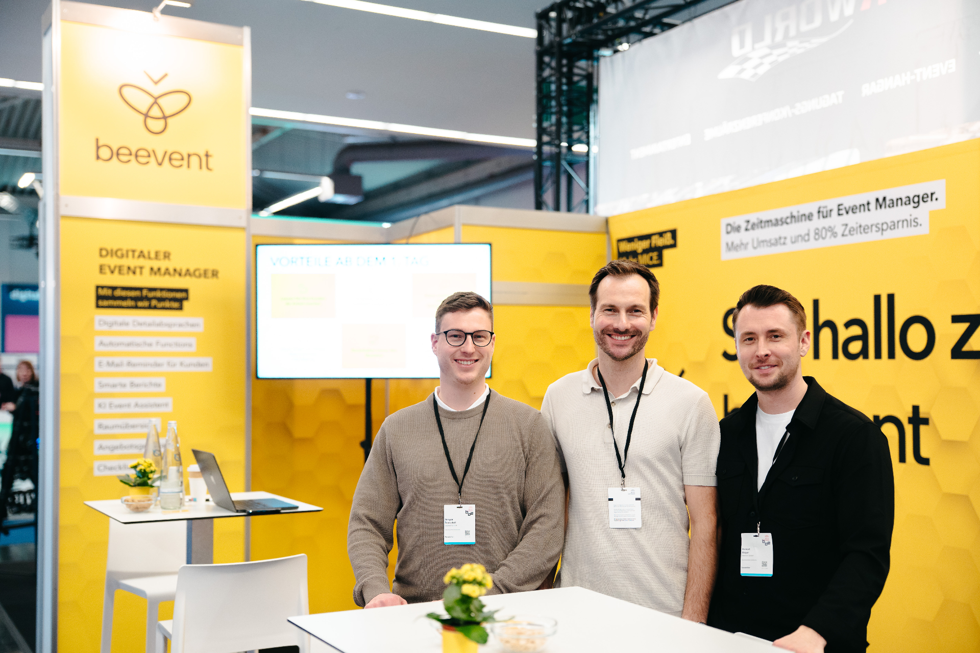 Das beevent Team auf der BOE Dortmund 2026